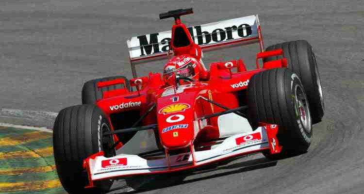 Michael Schumacher Ferrari 2002 750×400