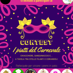 “Carnevale Con Gusto E Col Cuore: Contest Internazionale D’eccellenza”