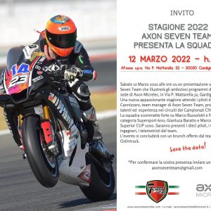 “STAGIONE 2022: AXON SEVEN TEAM PRESENTA LA SQUADRA”